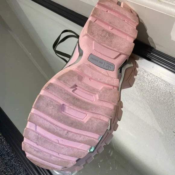 Raf Simons Green and Pink adidas Originals Edition RS Detroit Runner Sneakers - Picture 11 of 16